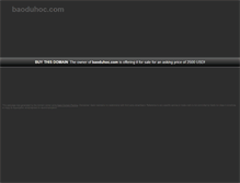 Tablet Screenshot of baoduhoc.com